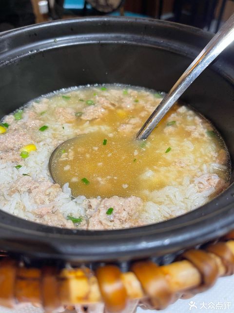 肉沫酸汤饭图片