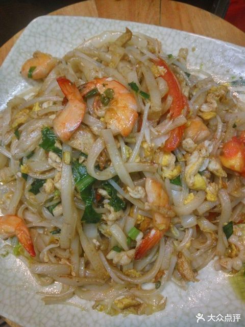 海鲜炒粿条图片