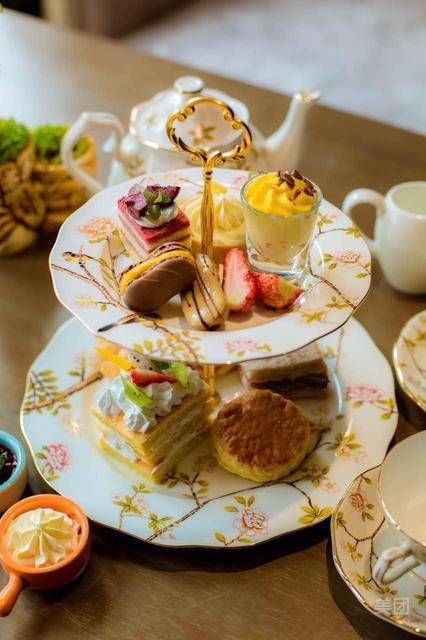 双人份英式下午茶图片