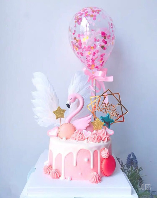 火烈鸟之告白气球图片