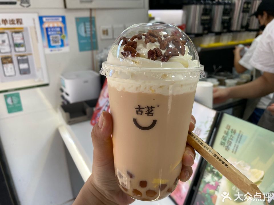 0杨枝甘露推荐菜:古茗(彩虹湾店)位于温州市雁荡西路康泉彩虹湾亲子