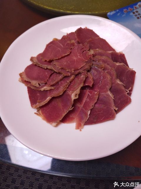 冷盘牛肉图片