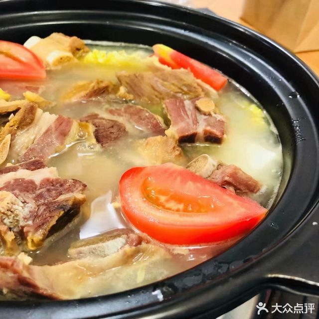 腊排骨火锅图片