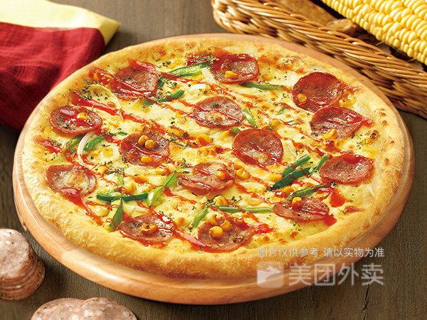德式图林根风味香肠披萨图片