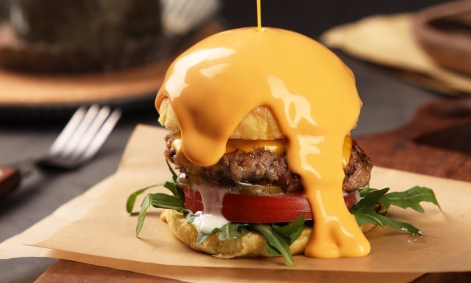 熔岩芝士堡图片