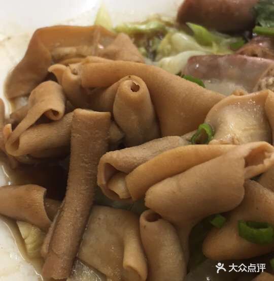 卤水鹅肠饭图片