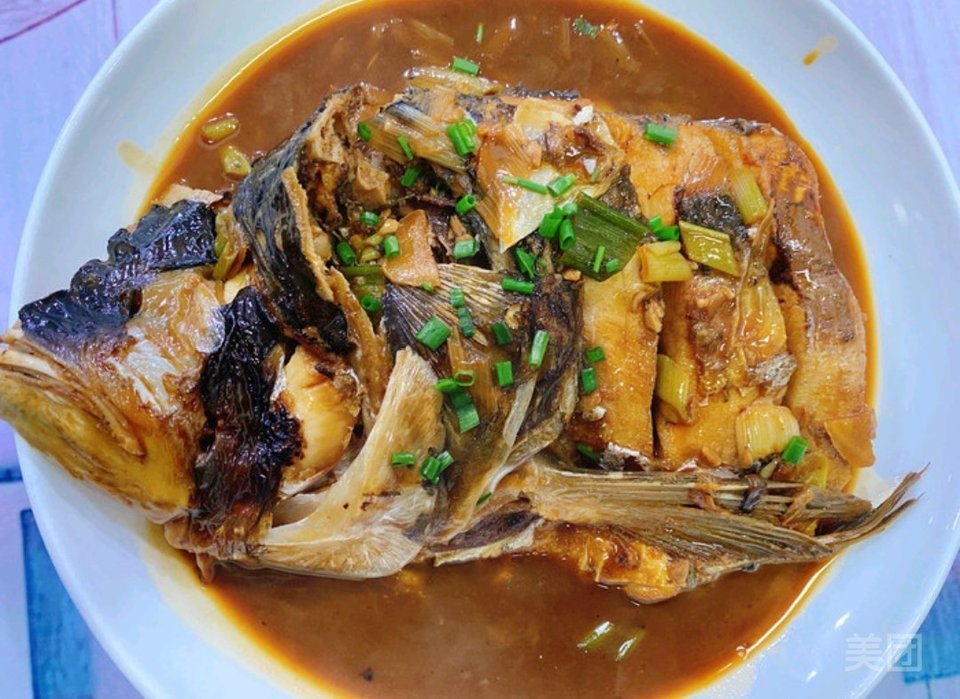 招牌红烧鱼头图片