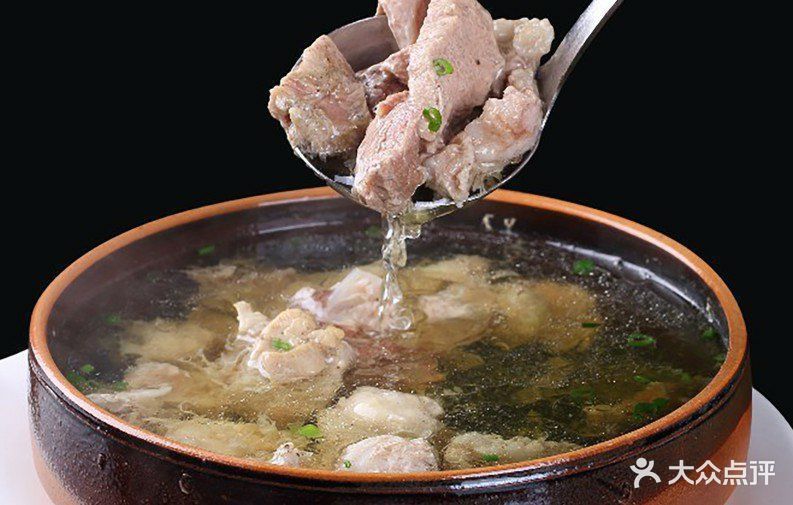 农家猪肉汤图片