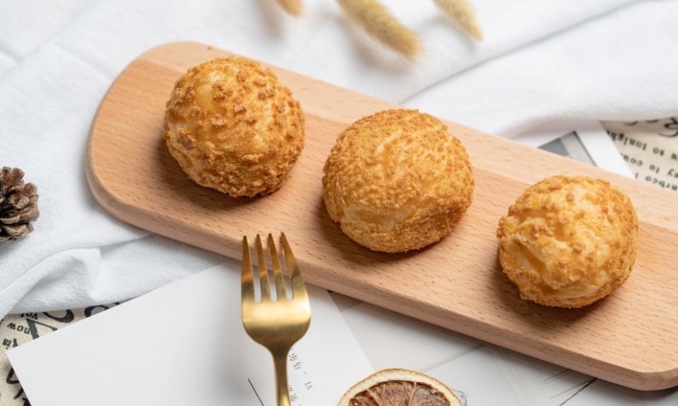 冰淇淋泡芙图片