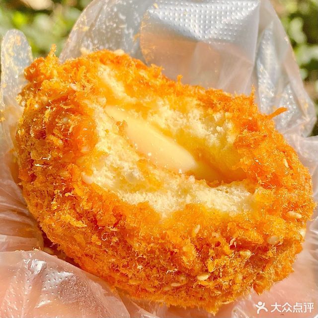 蟹黄肉松小贝图片