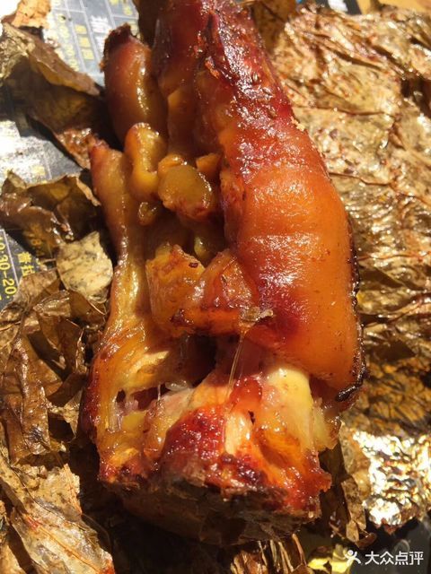 黄泥荷叶猪蹄图片