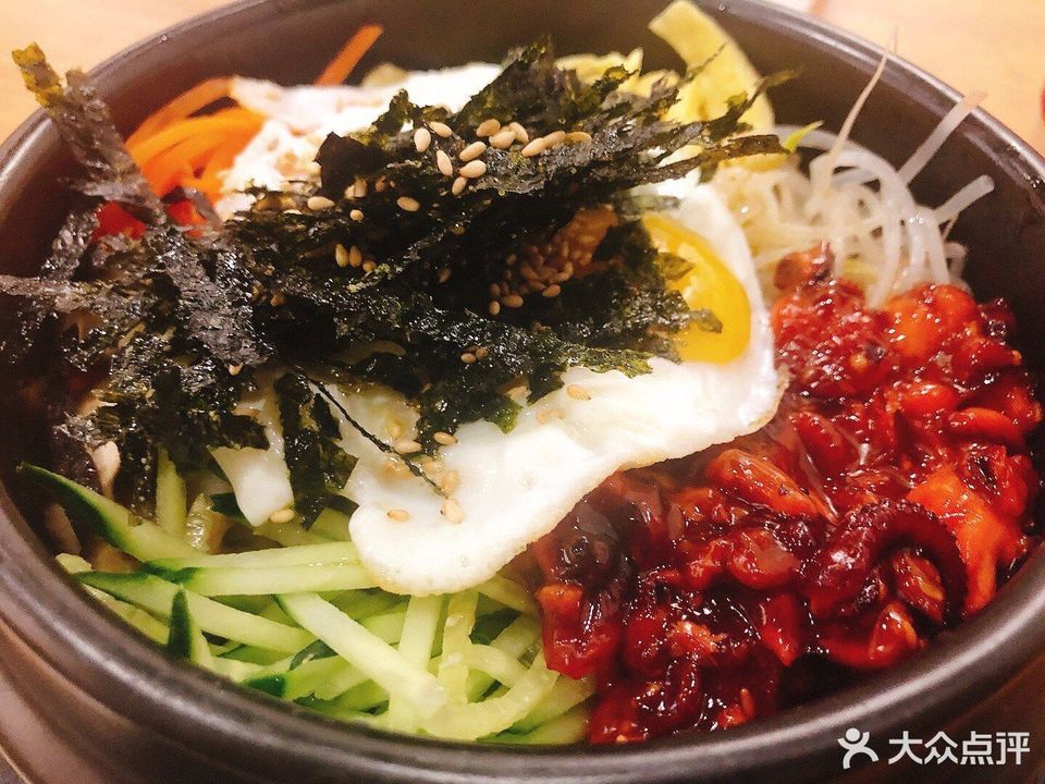 韩式八爪鱼拌饭图片