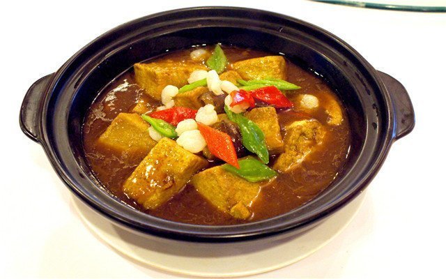 青稞黑豆腐图片