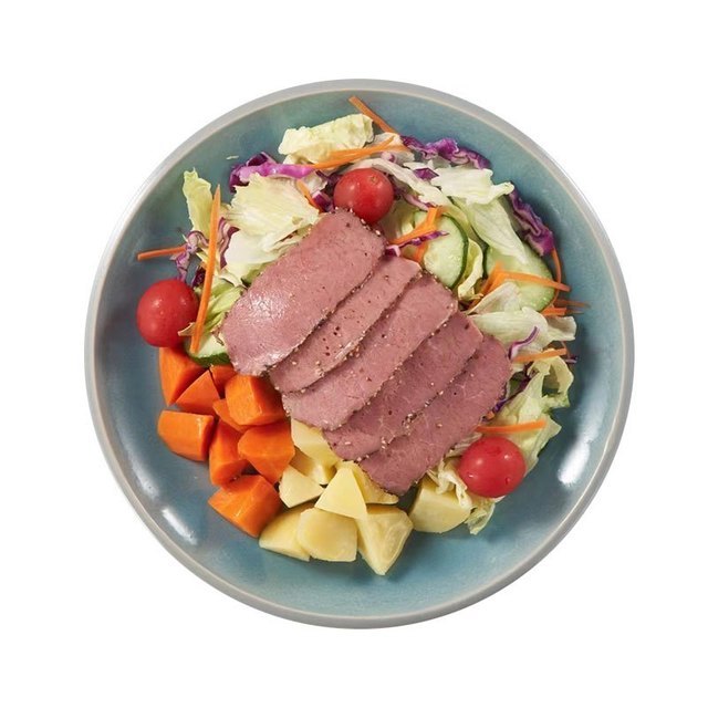 黑椒牛肉沙拉图片