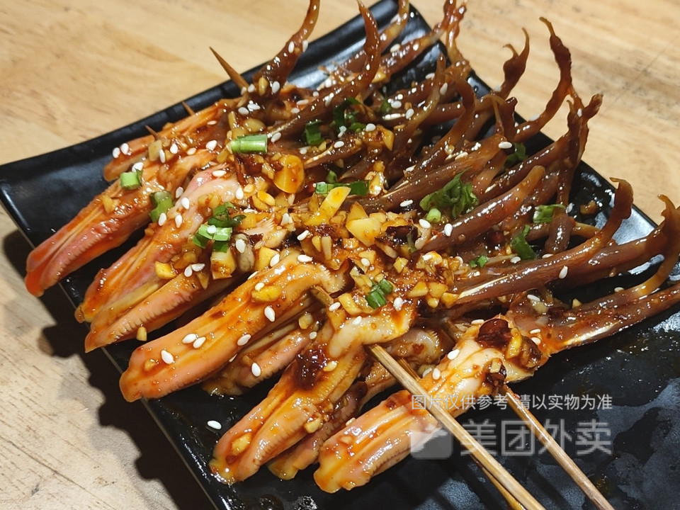 烤鸭舌图片