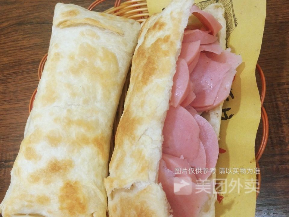 火腿火烧图片