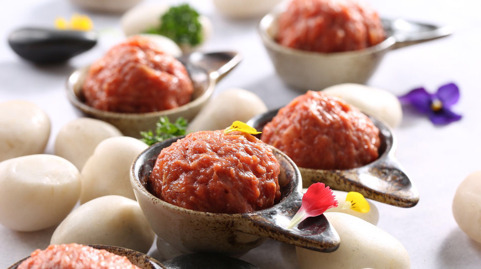 手打羊肉丸图片