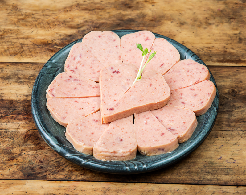 厚切午餐肉图片