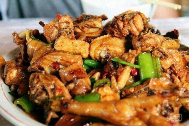 黄焖农家土鸡图片