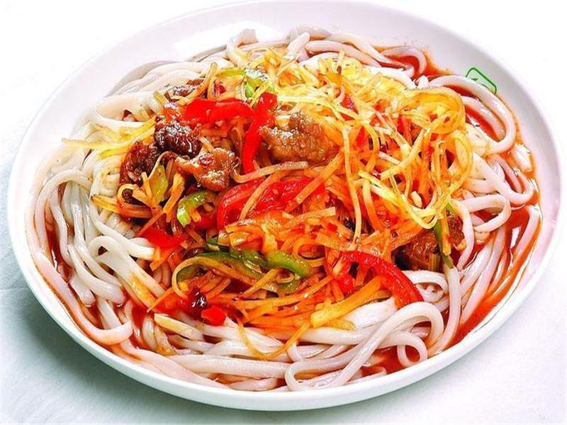 土豆丝拌面图片