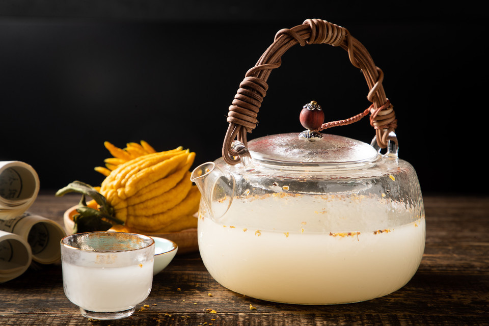 临安桂花米酿图片