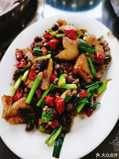 豆豉回锅肉图片