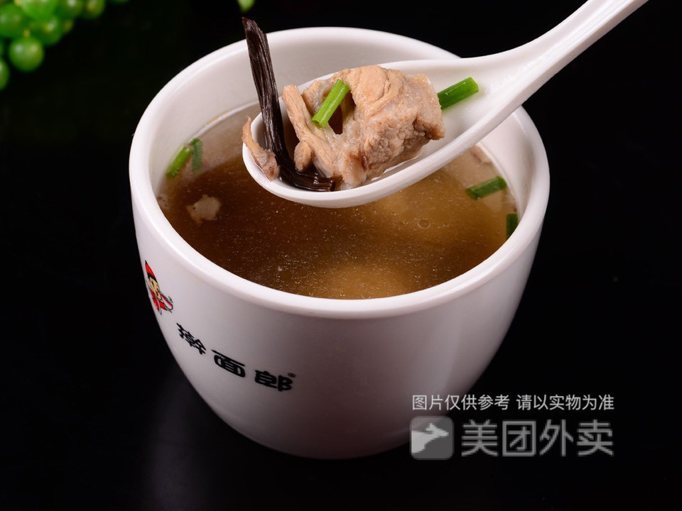 茶树菇排骨汤图片