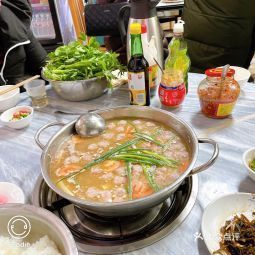 麒麟豆汤圆子火锅