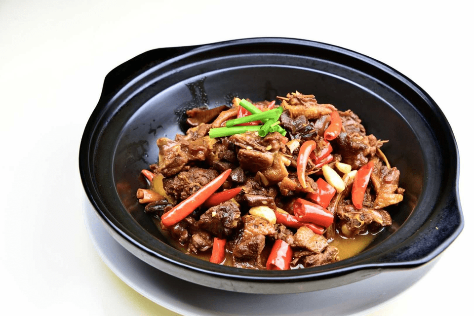 老味生焖鸭图片