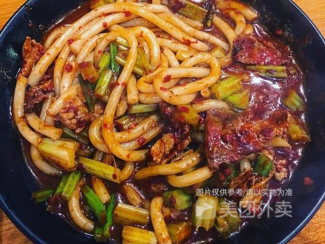 鱼排炒米粉图片
