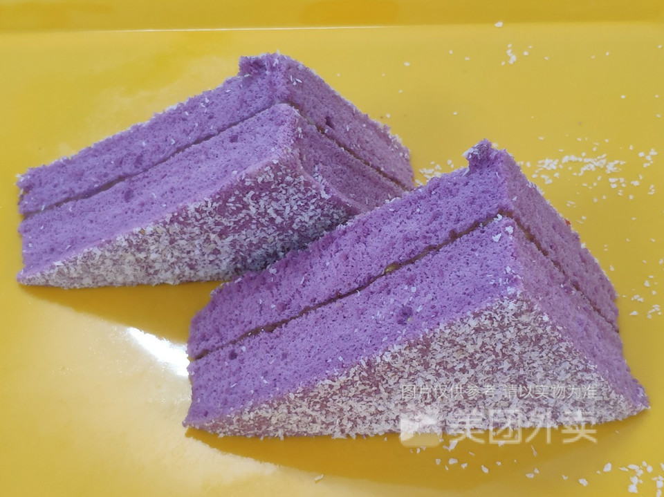 紫薯三角糕图片