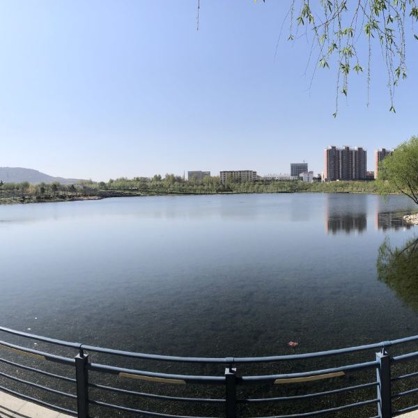邹城唐王河公园图片