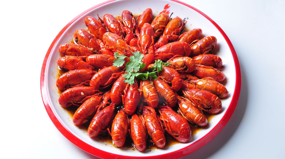 招牌麻辣小龙虾图片