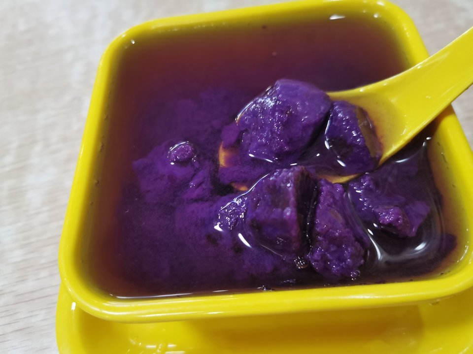 紫薯糖水图片