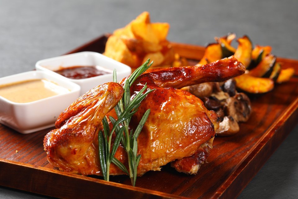 木舍特色香草烤鸡图片