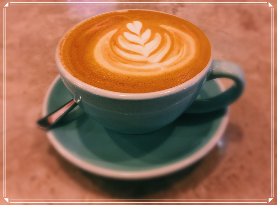 伯爵香草拿铁图片