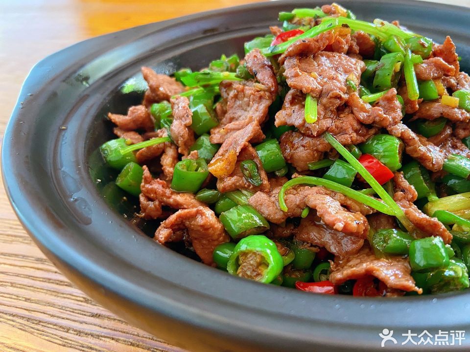 小炒黃牛肉圖片