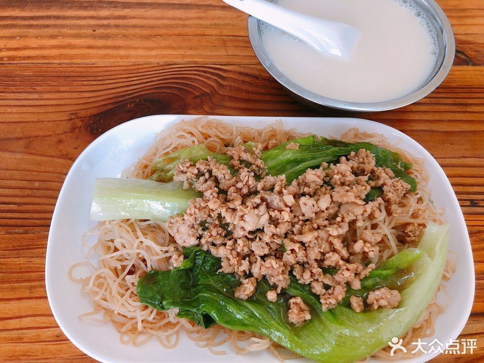 肉馅蒸米丝图片