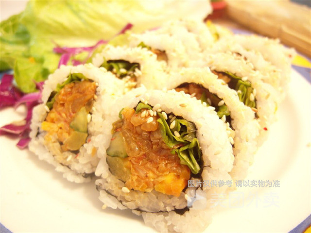 韩式泡菜卷图片