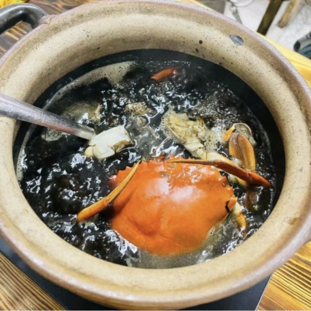 惜亩蟹汤