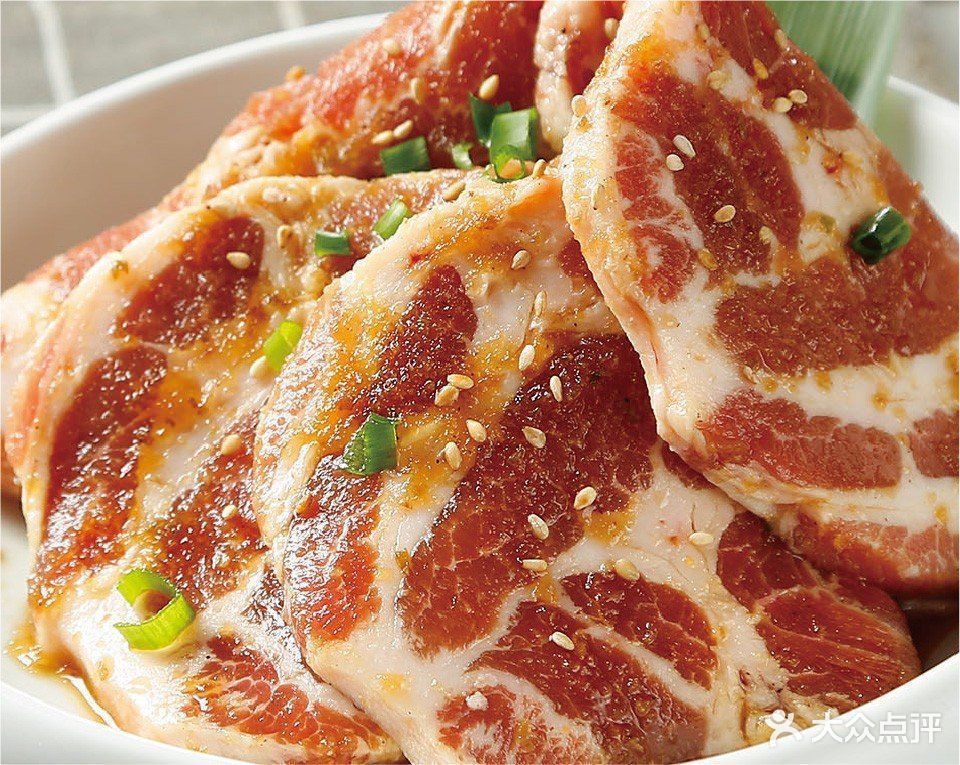 秘汁梅花肉图片