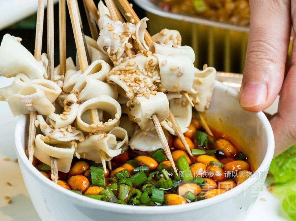 调汁猪心管图片