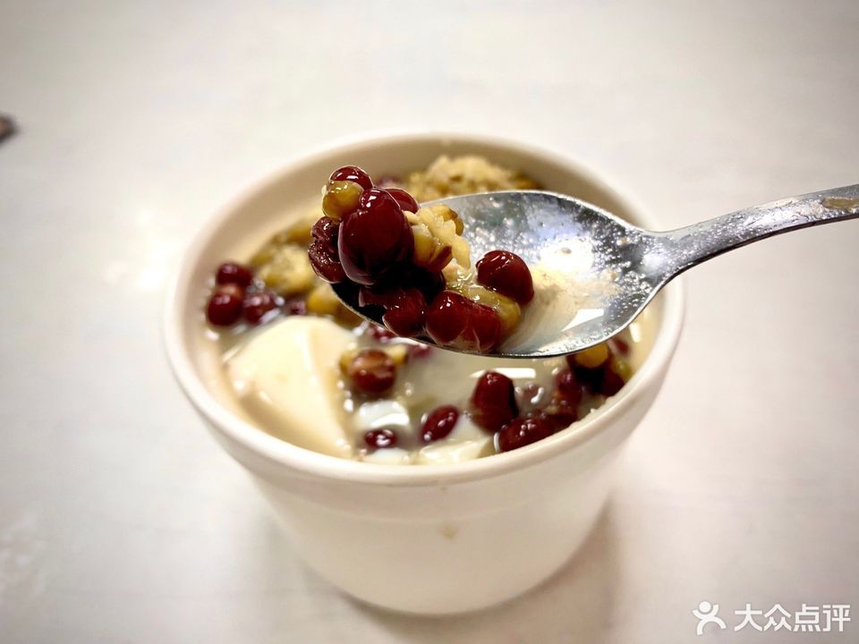 红豆绿豆双皮奶图片