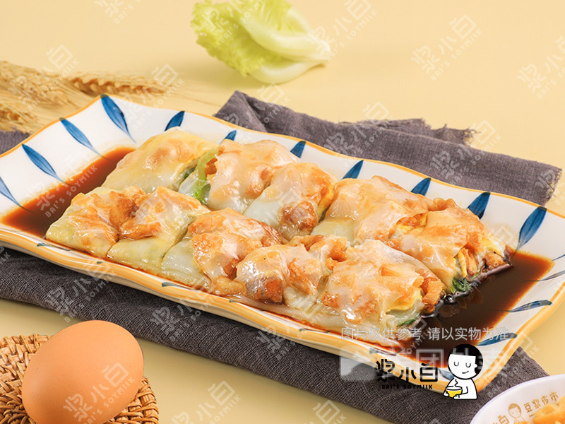 油条酥鸡蛋肠粉图片