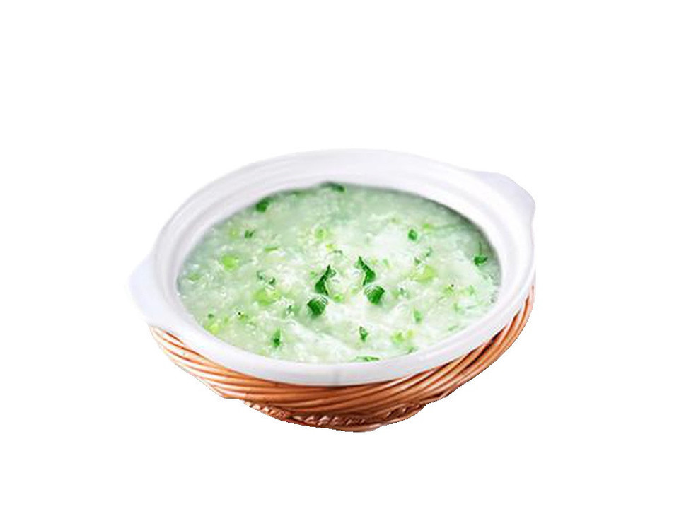 山药青菜粥图片