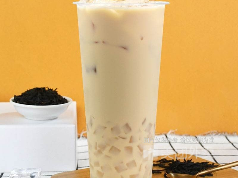 椰果奶茶图片