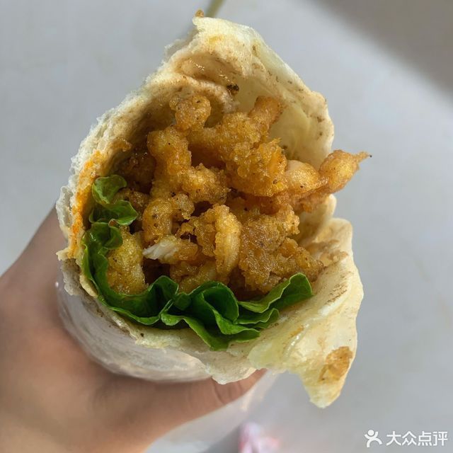 鸡柳卷饼图片