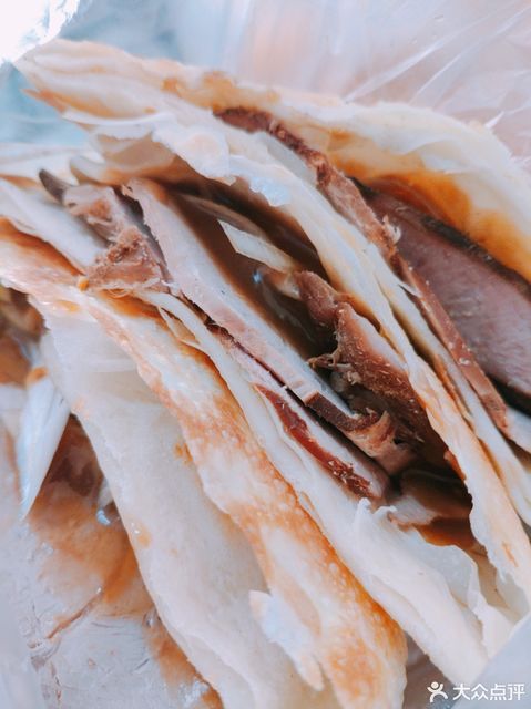 熏肉大饼图片