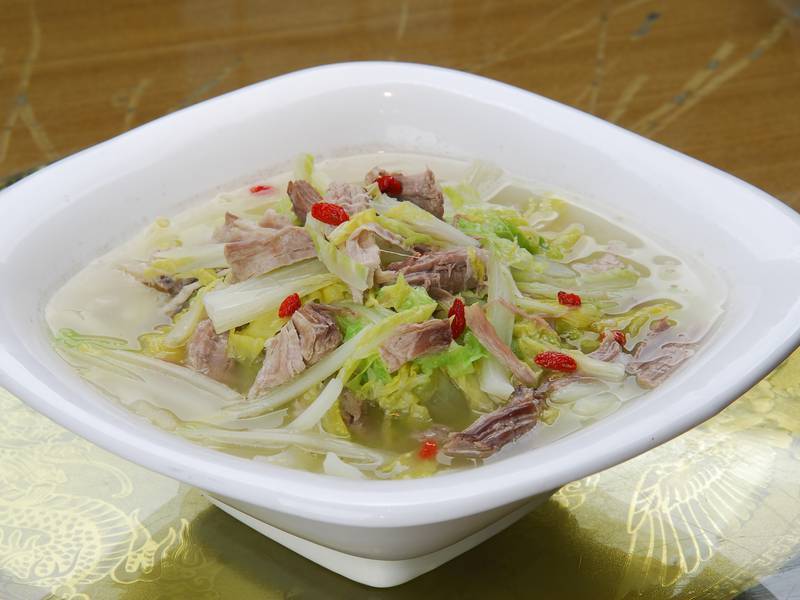 拆骨肉粉丝汤图片