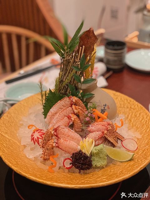 红毛蟹刺身图片